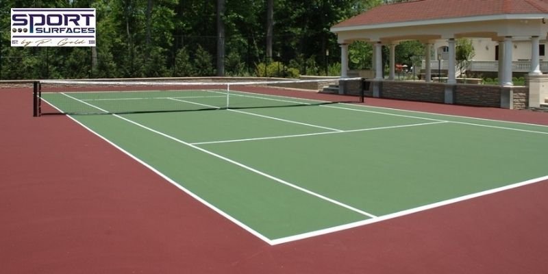 tennis court surface