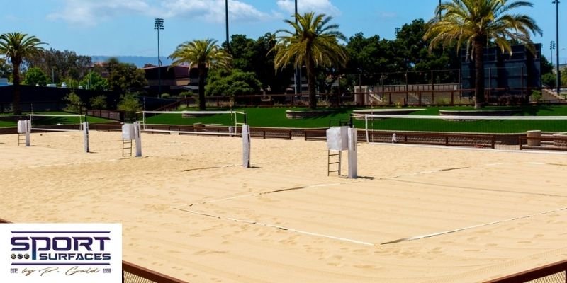 Designing Volleyball Court
