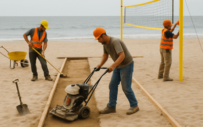 Designing the Perfect Beach Volleyball Court