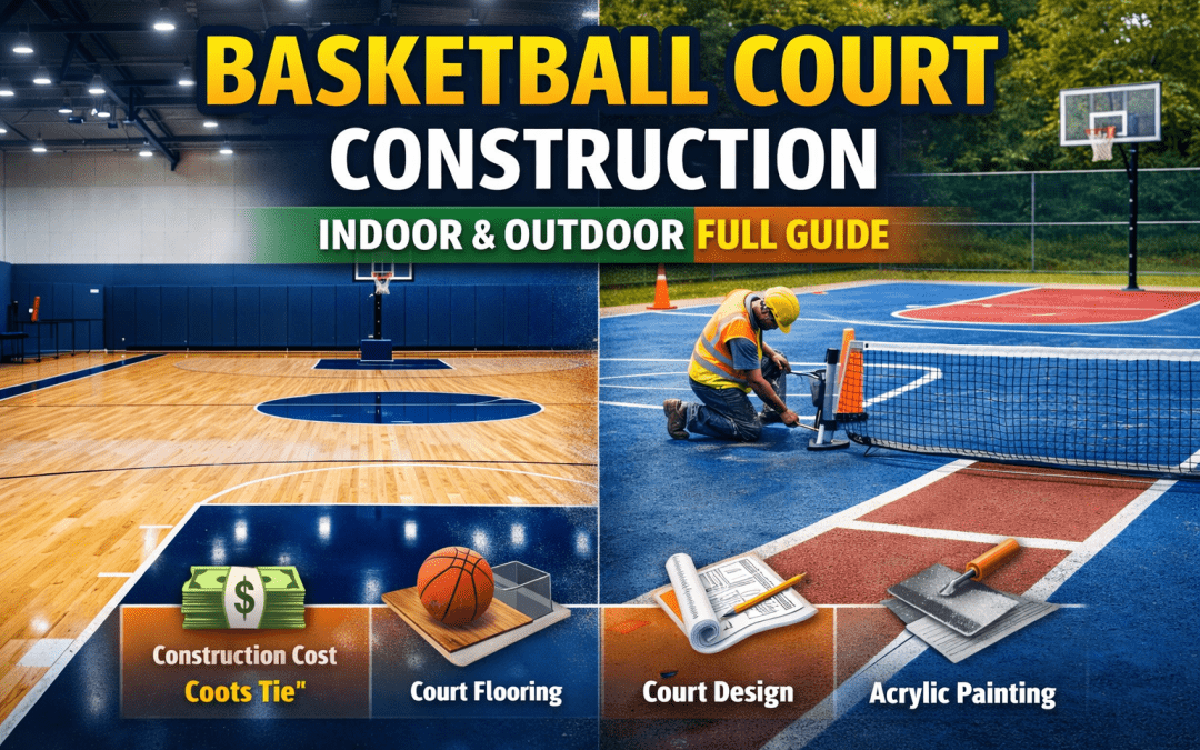 Basketball Court Construction Indoor Outdoor Full Guide