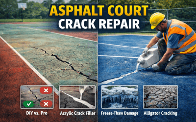 Best Crack Repair Systems for Asphalt Courts