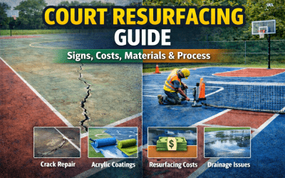 Court Resurfacing & Repair: Signs, Costs, Materials & Process